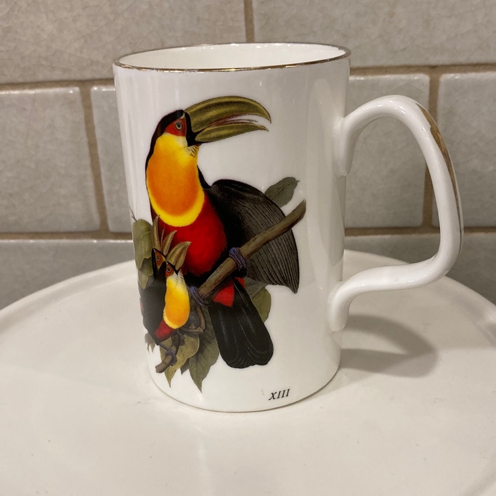 Staffordshire Tableware Ltd Made in England Bird Cup The natural history Museum